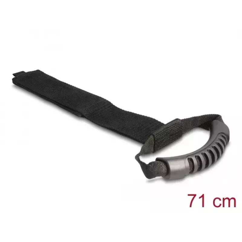 DeLOCK Ιμάντας μεταφοράς 710x50mm μαύρο 2 τεμ.