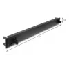 Τυφλό κάλυμμα rack DELOCK 67208, ABS πλαστικό, μαύρο, 1U