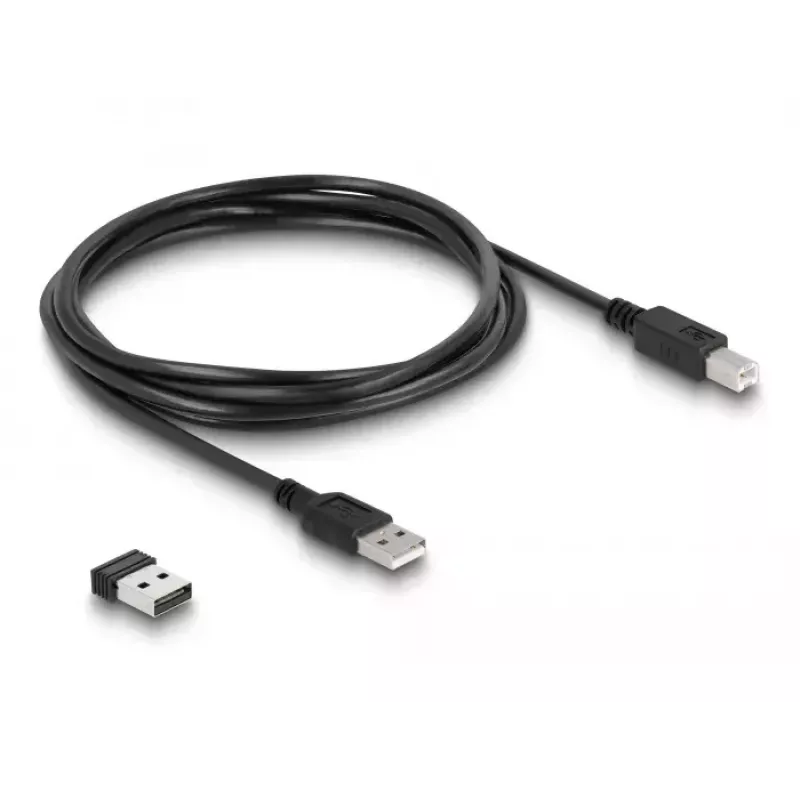 Σαρωτής barcode χειρός DeLOCK 90587 1D 2D ασύρματος Bluetooth USB λευκό