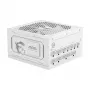 Τροφοδοτικό MSI MAG A1000GL PCIE5 WHITE 1000 W ATX 24-Pin, 80 PLUS Gold, ανεμιστήρας 135 mm