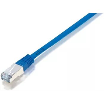 Equip Cat.5e F/UTP Καλώδιο δικτύου, 0,5 m, μπλε, 0,50 m, Cat5e, F/UTP (FTP), RJ-45, RJ-45, μπλε