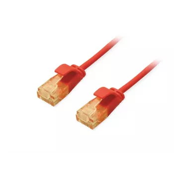 Equip Cat.6A U/UTP λεπτό καλώδιο patch 3,0 m κόκκινο 10000 Mbit/s
