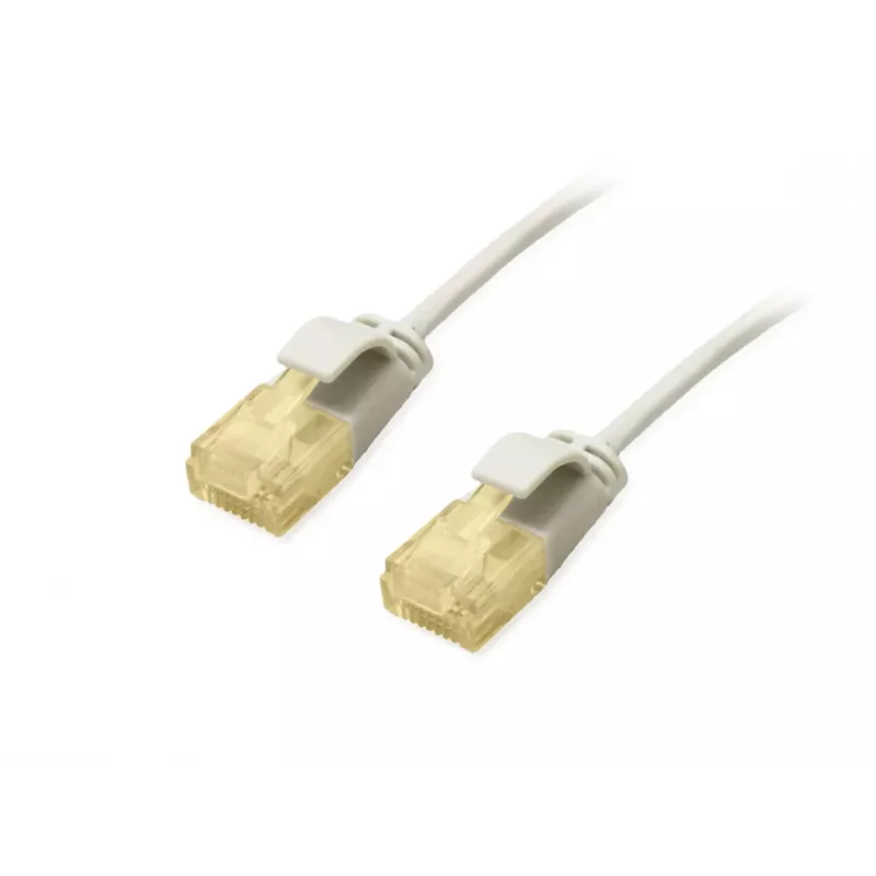 Equip Cat.6A U/UTP λεπτό καλώδιο patch 2m γκρι 10000 Mbit/s