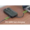 Techly IDATA USBC-HUB5WL AV-Extender Πομπός & δέκτης AV μαύρο
