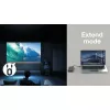 Techly IDATA USBC-HUB5WL AV-Extender Πομπός & δέκτης AV μαύρο