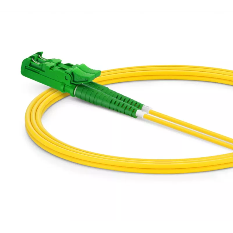Καλώδιο patch οπτικών ινών EQUIP E2000/APC σε LC/APC 7,00 m SM Duplex OS2 κίτρινο