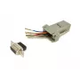 Προσαρμογέας Equip DB9 σε RJ45 θηλυκό σειριακό γκρι 72x33x16mm