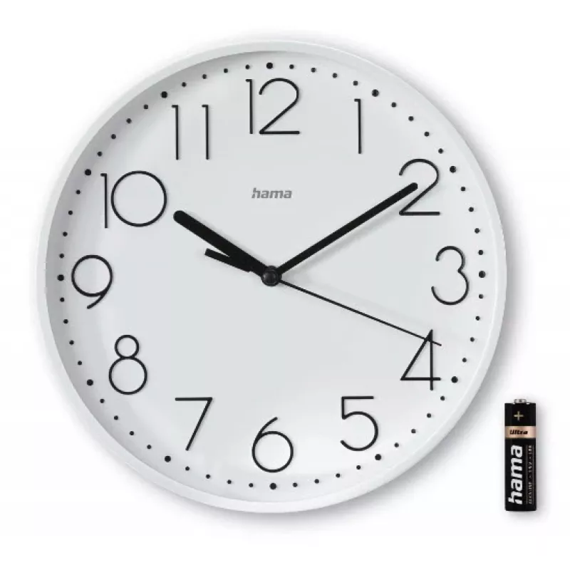 Hama Salina Ρολόι quartz στρογγυλό λευκό