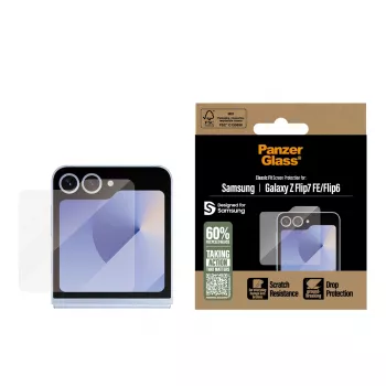 PanzerGlass® Προστασία οθόνης Samsung Galaxy Z Flip7 FE | Flip6 | Classic Fit