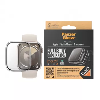PanzerGlass ® Full Body Διαφανής με D3O® Apple Watch Series 9 | 45mm