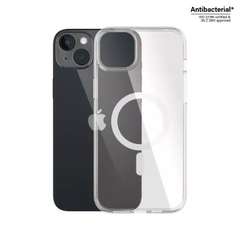 PanzerGlass ® HardCase διαφανές με λευκό MagSafe iPhone 14 Plus