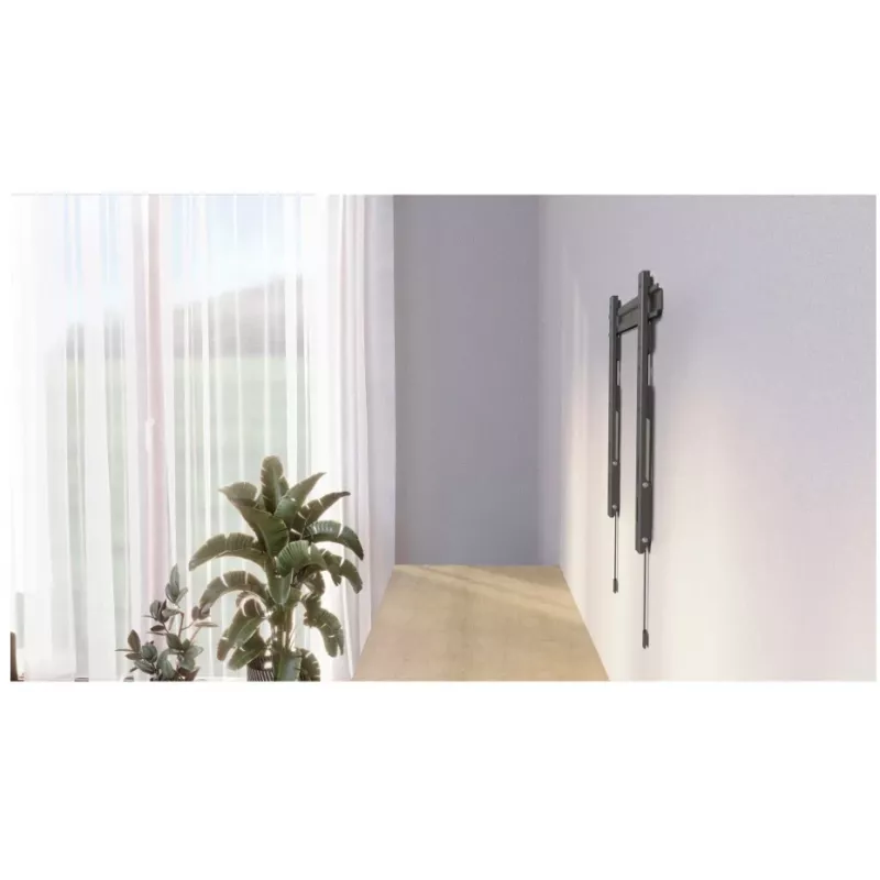 Hama 00220846 Ultraslim TILT βάση τοίχου τηλεόρασης, 37-90 ίντσες (229 cm), VESA έως 600x400, μέγ. 80 kg, κλίση 15°, ανθρακί