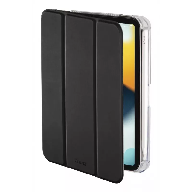Hama 00222021 Fold Clear θήκη tablet με θέση για πένα για iPad mini 8,3″ (2024), μαύρη