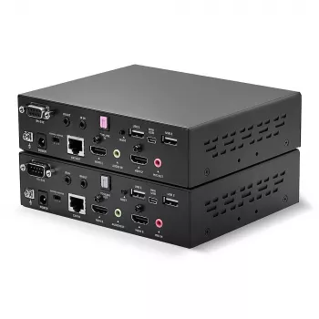 Lindy 100m Cat.6 Dual Head HDMI, USB και RS-232 Extender