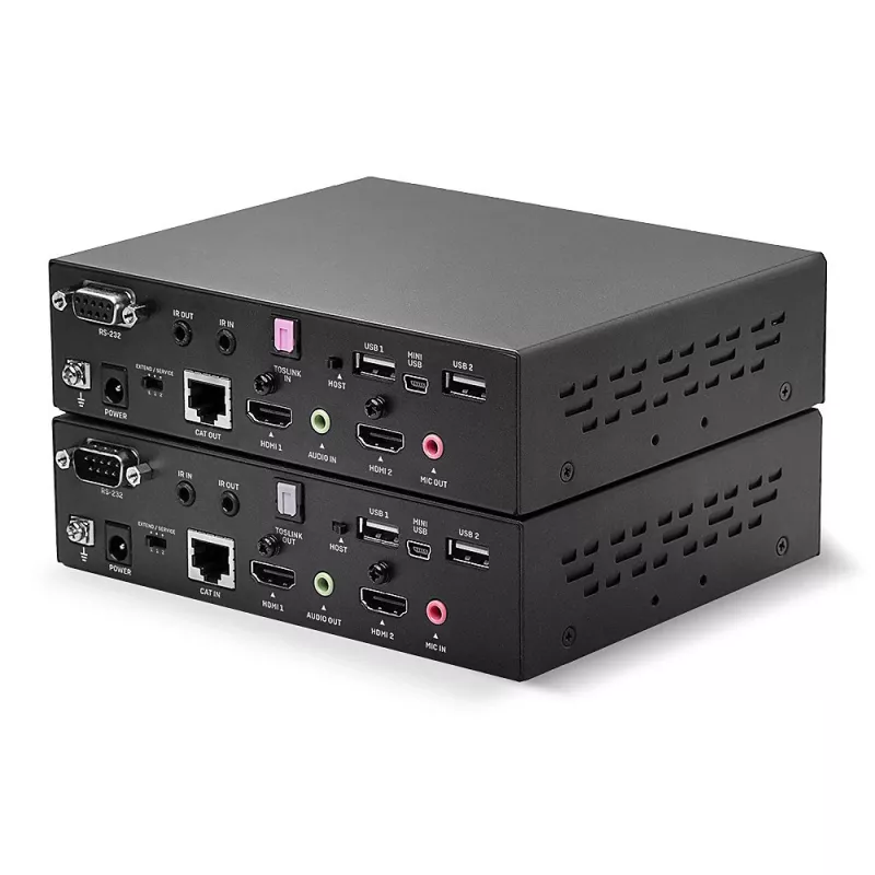 Lindy 100m Cat.6 Dual Head HDMI, USB και RS-232 Extender