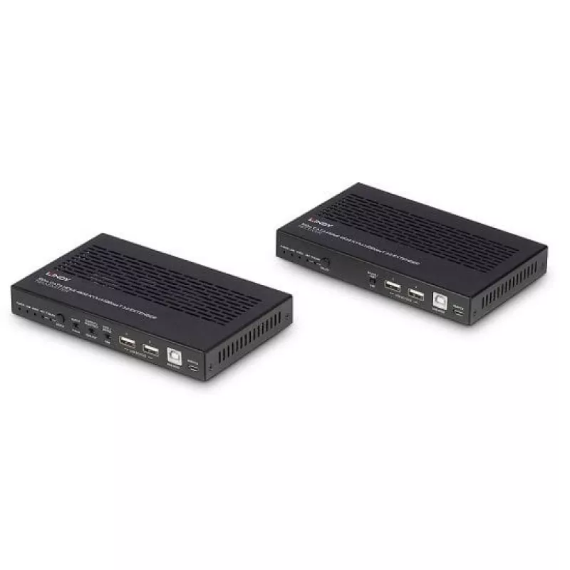 Lindy 100m Cat.6A HDMI 4K60, Audio, IR και RS-232 HDBaseT 3.0 KVM Extender