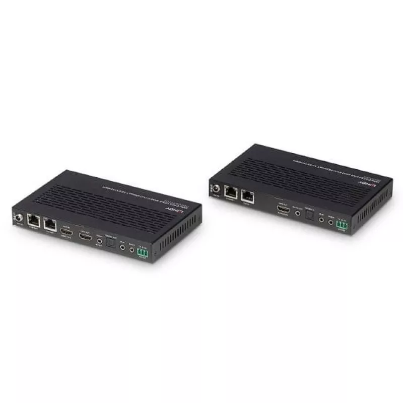 Lindy 100m Cat.6A HDMI 4K60, Audio, IR και RS-232 HDBaseT 3.0 KVM Extender