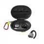 Hama Spirit Athletics Ακουστικά True Wireless Stereo (TWS) Γάντζος αυτιού Αθλητικά Bluetooth Μαύρο