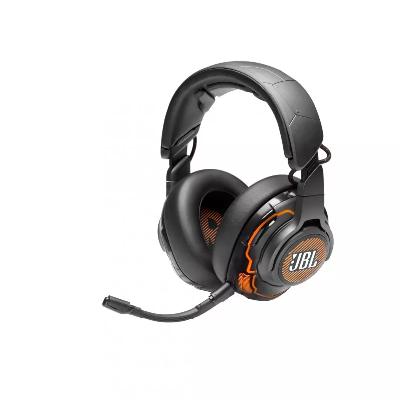 JBL Quantum One ενσύρματα gaming ακουστικά over-ear, ενεργή ακύρωση θορύβου, USB-C, 3,5 mm, 20 - 20000 Hz, μαύρα