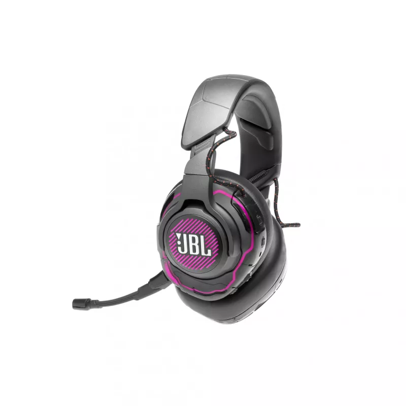 JBL Quantum One ενσύρματα gaming ακουστικά over-ear, ενεργή ακύρωση θορύβου, USB-C, 3,5 mm, 20 - 20000 Hz, μαύρα