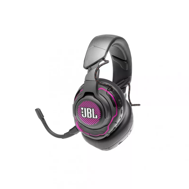 JBL Quantum One ενσύρματα gaming ακουστικά over-ear, ενεργή ακύρωση θορύβου, USB-C, 3,5 mm, 20 - 20000 Hz, μαύρα