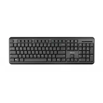 Πληκτρολόγιο Trust Ody Γραφείου RF Ασύρματο QWERTZ Γερμανικό Μαύρο