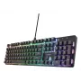 Πληκτρολόγιο Gaming Trust GXT 871 Zora Μηχανικό USB RGB Μαύρο