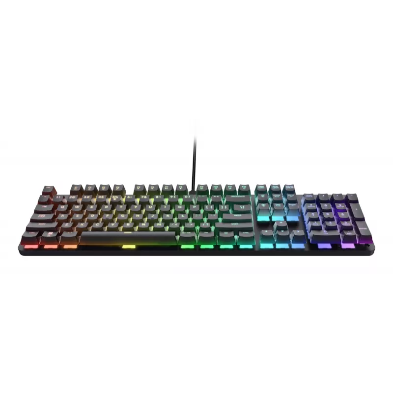 Πληκτρολόγιο Gaming Trust GXT 871 Zora Μηχανικό USB RGB Μαύρο