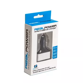 Φορτιστής φορητής συσκευής RealPower 176636