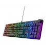 Πληκτρολόγιο gaming Trust GXT 866 Torix μηχανικό USB QWERTZ μαύρο