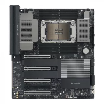 Μητρική ASUS PRO WS W890-SAGE — Intel W890, LGA 4710-2, CEB, 8× DIMM, DDR5, Quad-channel, 2.5G & 10G Ethernet