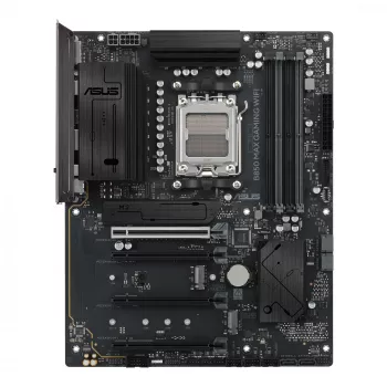 Μητρική ASUS B850 MAX GAMING WIFI Socket AM5 ATX, AMD B850, DDR5, 4 DIMM, 256 GB, Wi‑Fi 6E, 2.5Gb Ethernet