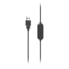 Hama HS-USB300 V2 Headset Ενσύρματο κεφαλόδεσμος Γραφείο/Callcenter USB Type-A Μαύρο