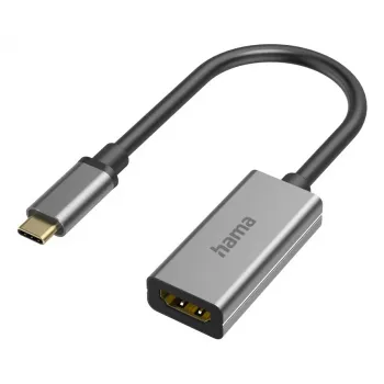 Hama 00200303 αντάπτορας καλωδίου USB-C HDMI Γκρι