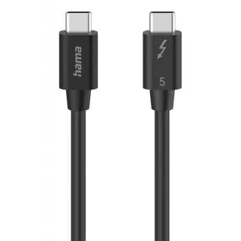 Hama USB-C καλώδιο USB USB 3.2 Gen 2 (3.1 Gen 2) 1 m USB C Μαύρο