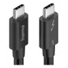 Hama USB-C καλώδιο USB USB 3.2 Gen 2 (3.1 Gen 2) 1 m USB C Μαύρο