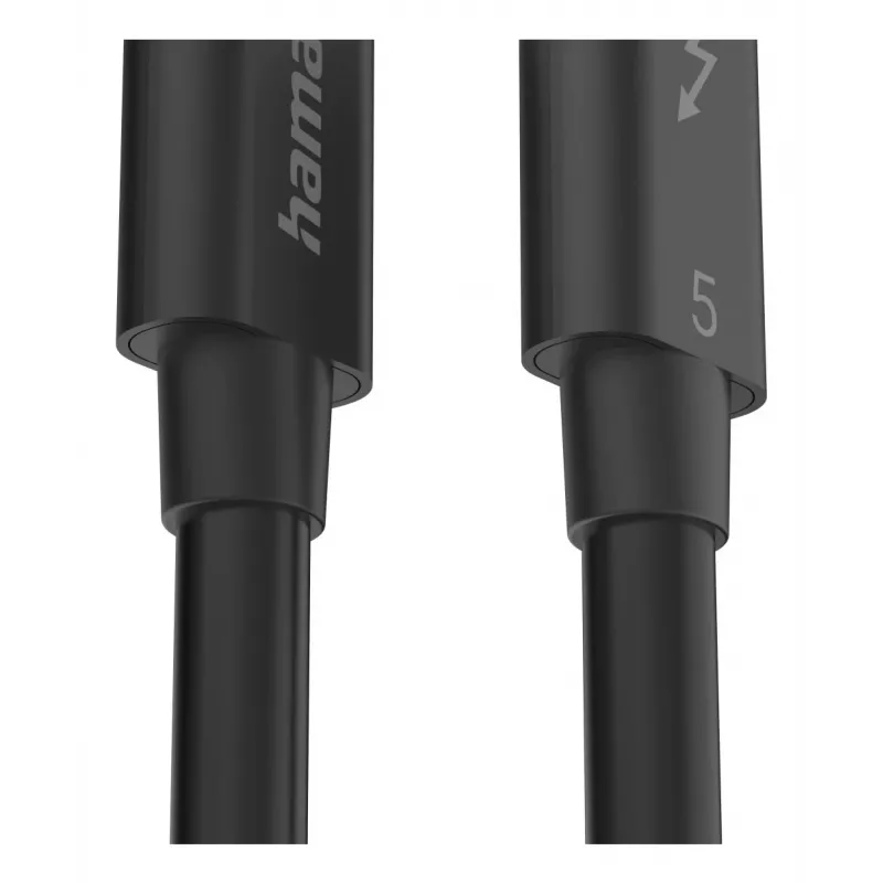 Hama USB-C καλώδιο USB USB 3.2 Gen 2 (3.1 Gen 2) 1 m USB C Μαύρο