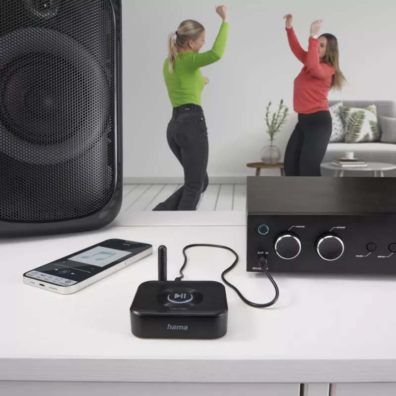 Hama Link.it solo Αντάπτορας Δέκτης Bluetooth Ήχου, 00205321