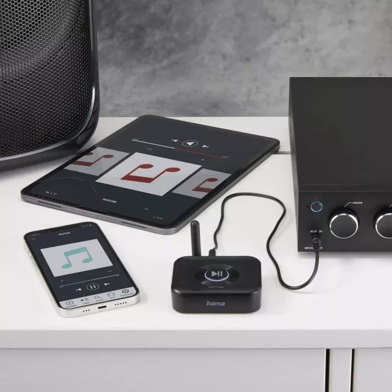 Hama Link.it solo Αντάπτορας Δέκτης Bluetooth Ήχου, 00205321