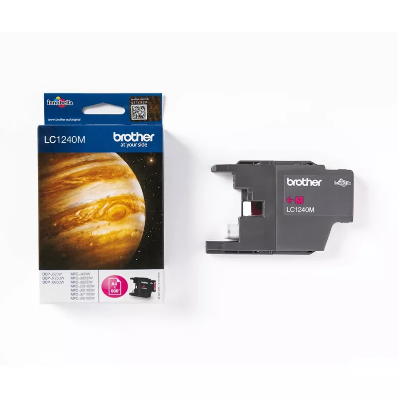 Brother LC1240M Μελανοδοχείο 1 τεμ. Γνήσιο Magenta