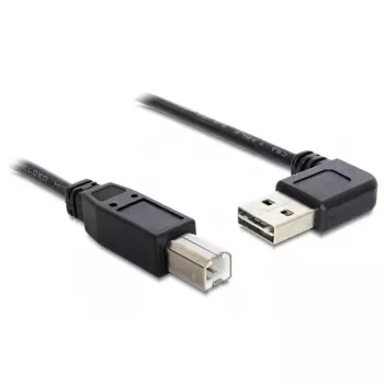 Καλώδιο USB DeLOCK 1 m USB 2.0 A - B βύσμα/βύσμα μαύρο