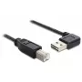 Καλώδιο USB DeLOCK 1 m USB 2.0 A - B βύσμα/βύσμα μαύρο