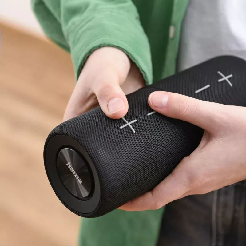 Hama Twin 4.0 Στερεοφωνικό φορητό ηχείο μαύρο 30 W