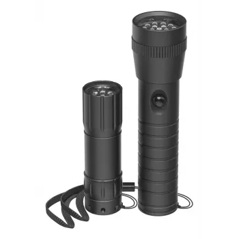 Hama FL-DUO μαύρος φακός χειρός LED