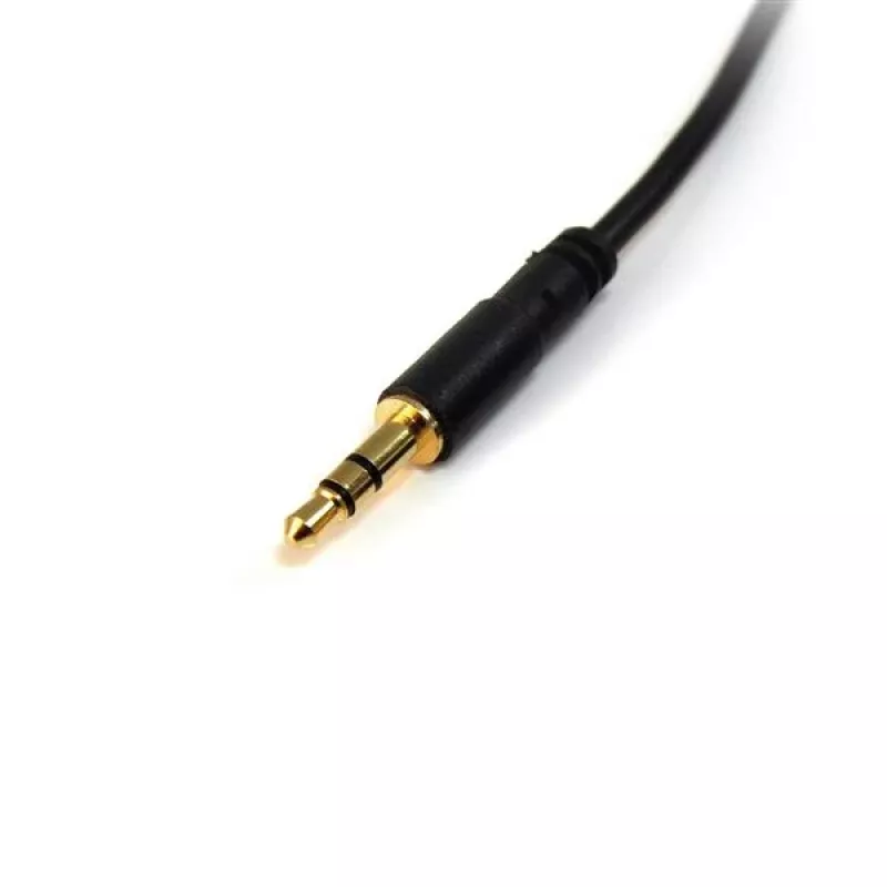 StarTech.com 3,05 m λεπτό καλώδιο στερεοφωνικού ήχου 3,5 mm – βύσμα/βύσμα