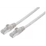 Intellinet Καλώδιο δικτύου Patch, Cat6A, 5 m, Γκρι, Χαλκός, S/FTP, LSOH / LSZH, PVC, RJ45, επιχρυσωμένες επαφές, προστασία από τσακίσματα, ανακούφιση έλξης, εφ' όρου ζωής εγγύηση