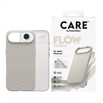 Θήκη PanzerGlass CARE by Feature FLOW Case Vanilla w. MagSafe iPhone Air