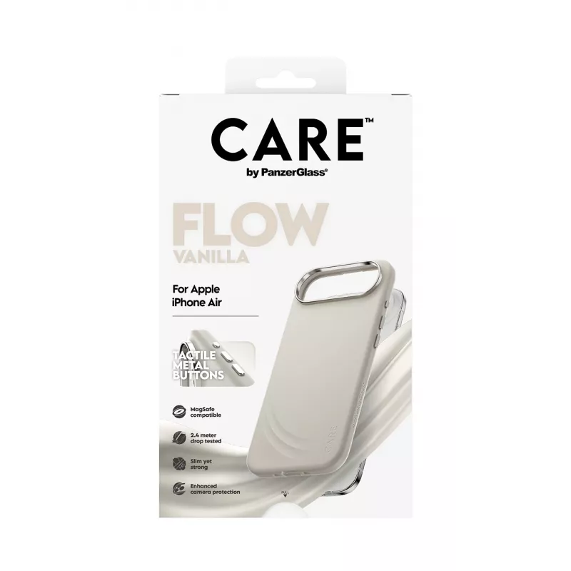 Θήκη PanzerGlass CARE by Feature FLOW Case Vanilla w. MagSafe iPhone Air