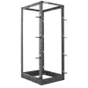Intellinet 19 inch Rack Δικτύου – Open Frame (4-Post), 26HE, μαύρο, επίπεδη συσκευασία, έως 360 kg
