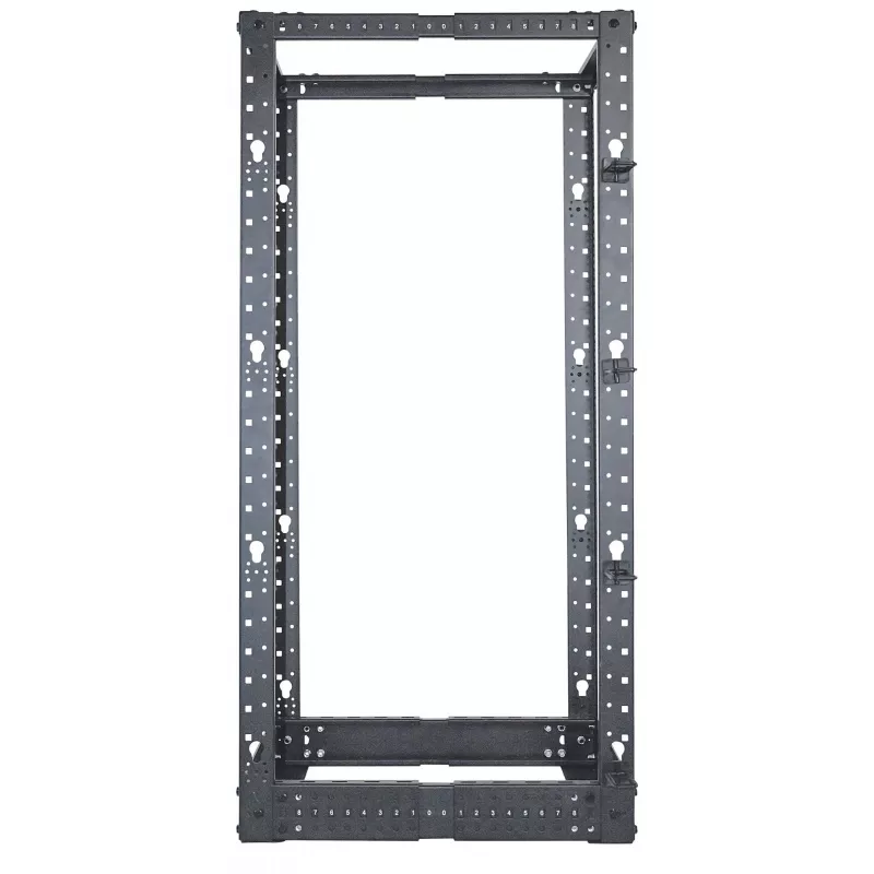 Intellinet 19 inch Rack Δικτύου – Open Frame (4-Post), 26HE, μαύρο, επίπεδη συσκευασία, έως 360 kg